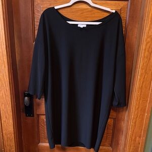 Leith Black Tunic Dress